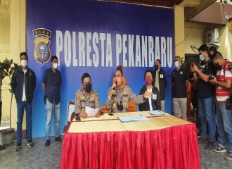 Tahanan Kabur Berhasil Ditangkap, Kapolresta Pekanbaru:Tahanan Telah Memiliki Rencana Untuk Kabur