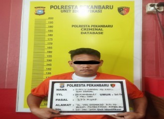 Sat Reskrim Polresta Pekanbaru Berhasil Ungkap Kasus Tindak Pidana Penggelapan