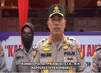 Cek Pos PAM Tertib Ramadhan, Kapolresta Pekanbaru Himbau Masyarakat Antisipasi Tindak Kriminal