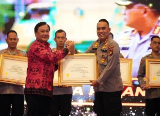 Polresta Pekanbaru Polda Riau Raih Predikat Pertama Kompolnas Award Tahun 2022