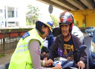 Sampaikan Pesan Keselamatan Kepada Pengguna Jalan Di Kota Pekanbaru, Ini Imbauan Kasat Lantas 