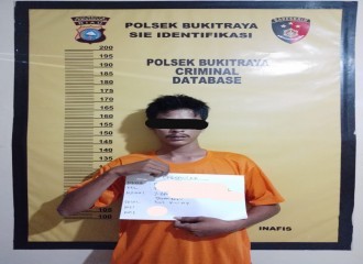 Jambret Di 25 TKP Di Kota Pekanbaru, 4 Pemuda Ditangkap Tim Opsnal Polsek Bukit Raya