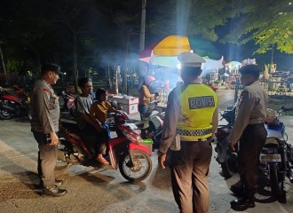 Polsek Senapelan Gelar Patroli KRYD, Cegah Gangguan Kamtibmas Di Malam Hari 