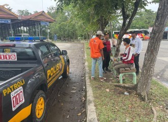 Cegah C3 Dan Gangguan Kamtibmas, Sat Samapta Polresta Pekanbaru Intensifkan Patroli Blue Light