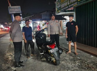 Polresta Pekanbaru Gelar Patroli Blue Light, Cegah Kriminalitas Dan Jaga Kamtibmas