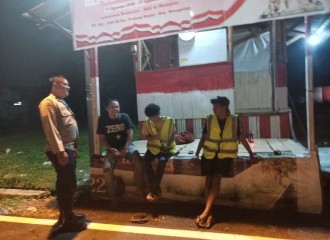 Polsek Senapelan Perkuat Kemitraan Polri Dan Masyarakat Melalui Satkamling