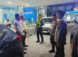 POLSEK PEKANBARU KOTA GELAR PATROLI BLUE LIGHT KRYD, ANTISIPASI GANGGUAN KAMTIBMAS